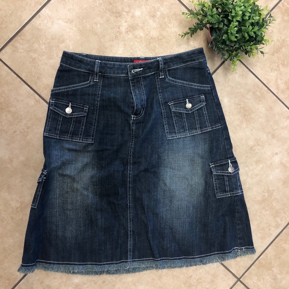 Denim skirt